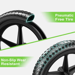 SEREED plate and stickers let kids personalize their bike.