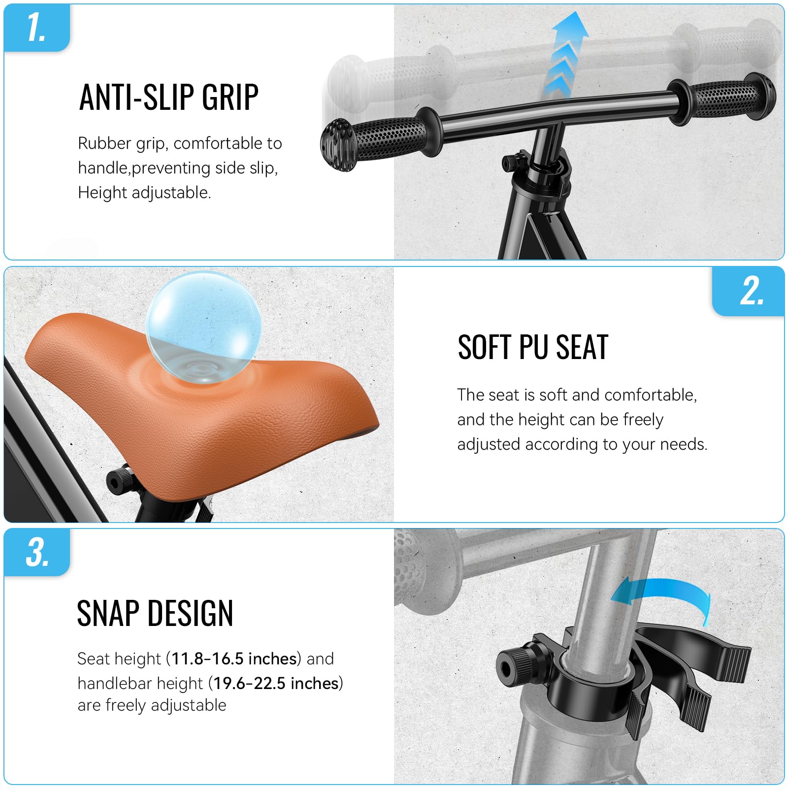 SEREED lightweight bike weighs 3.5 kg for easy carrying.