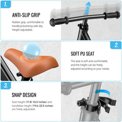 SEREED lightweight bike weighs 3.5 kg for easy carrying.
