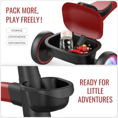 SEREED Tricycle adjustable seat, grows with your child