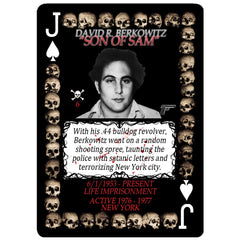 Serial Killer Cards: Full-biography on each card supports entertaining, information-rich gameplay.