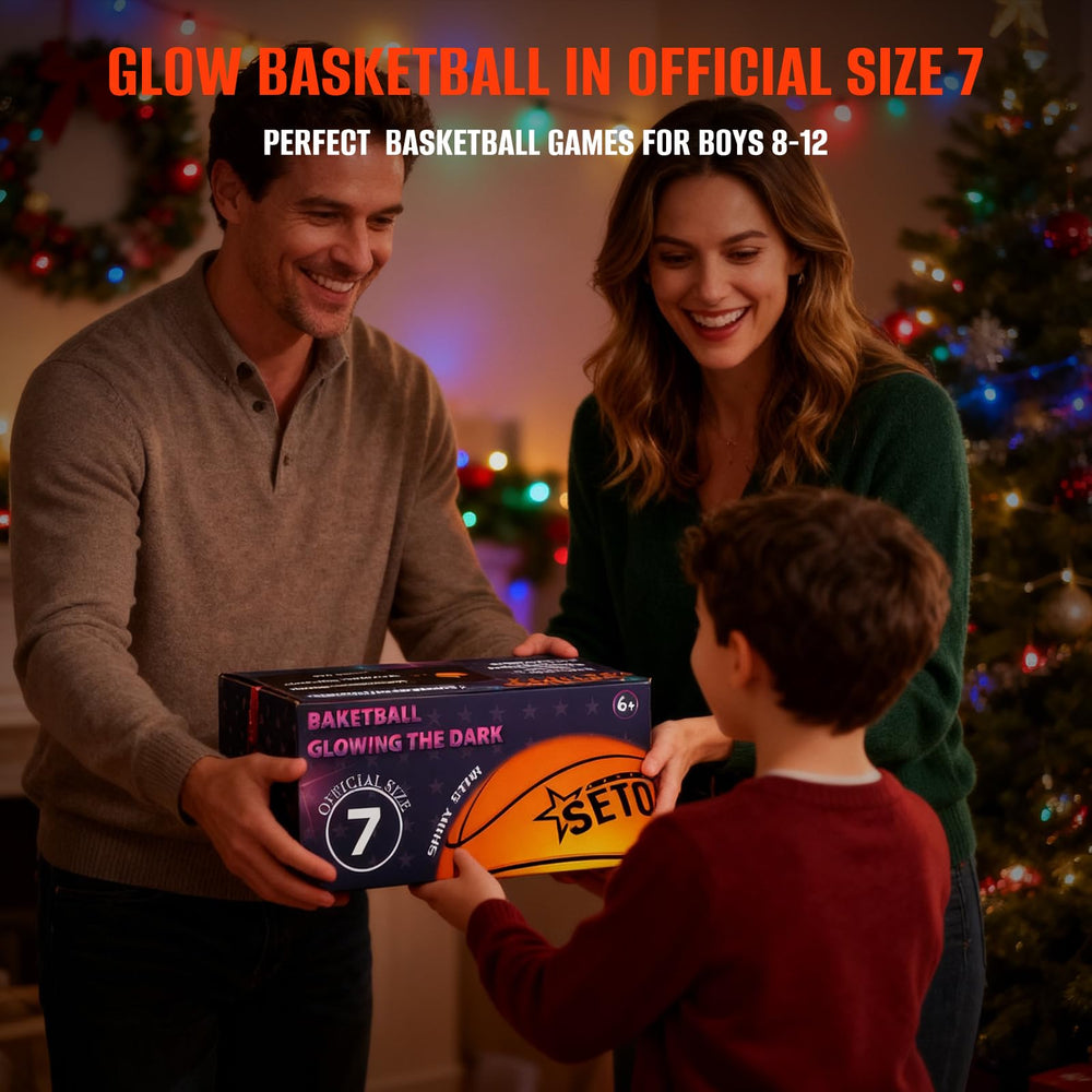 SETOXYX gift-ready glow basketball for teens' birthdays