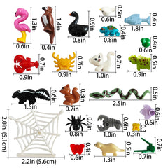 Sevabo Animals figures ocean river scene bricks for imaginative aquatic play.