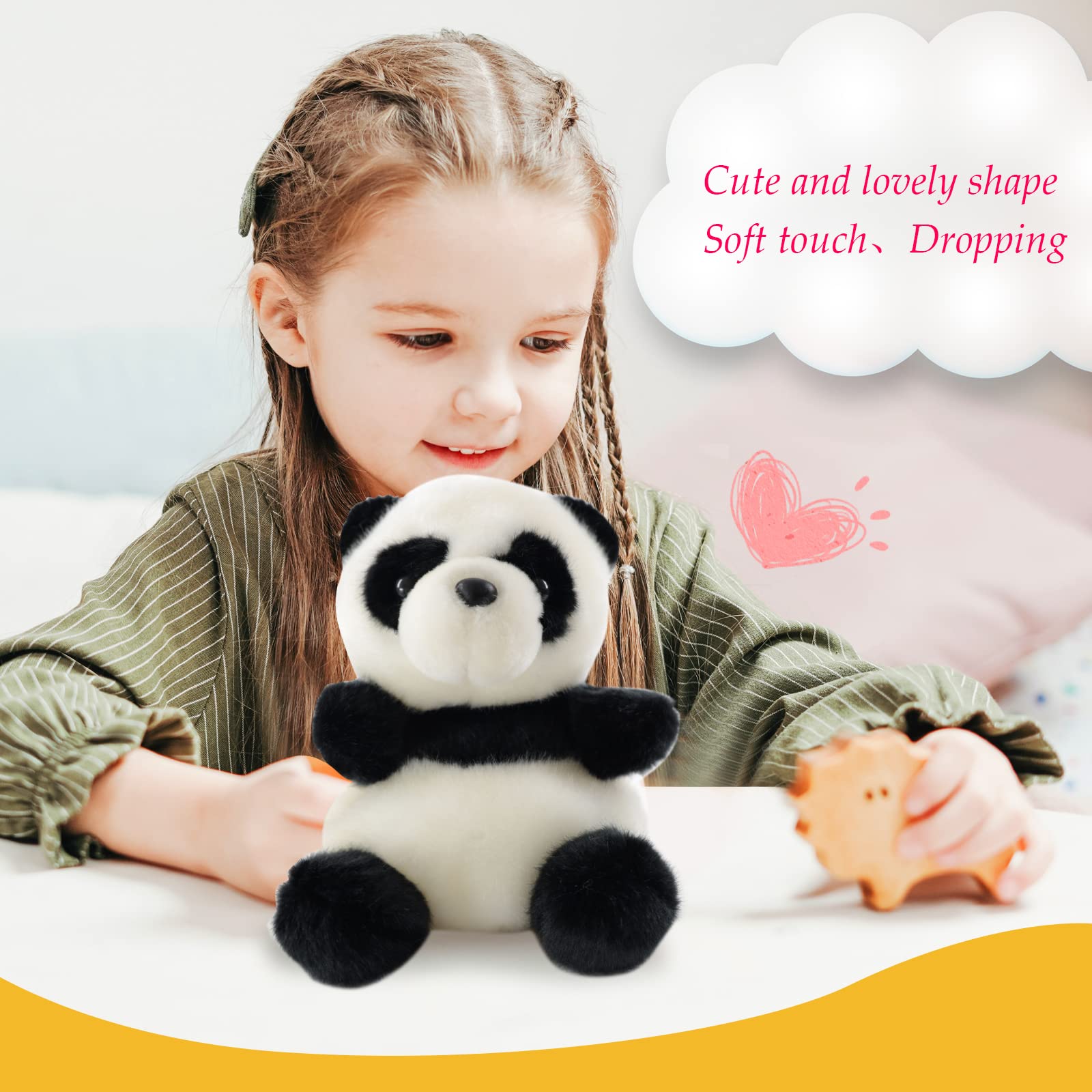 Sew Butiful panda plush as a gift idea for birthdays and baby showers