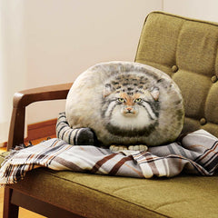 Sew Butiful Steppe Cat Plush decor accent for bedsides and shelves.