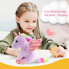 Sew Butiful unicorn plush horn and mane details for gift ready charm