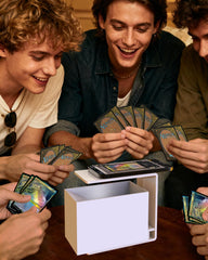 SFAED Card Scanner Stand works with ManaBox app for rapid scanning.