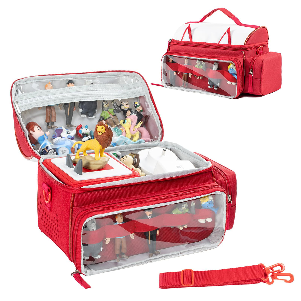 SFYBYHEART carrying case exterior shows sturdy design for Toniebox accessories