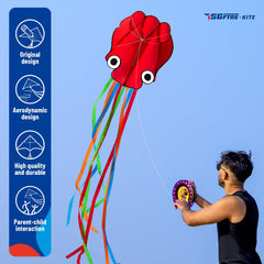 SGftre blue dreamy butterfly kite bright colors for eye-catching outdoor play.