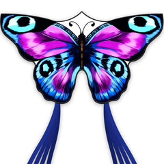 SGftre butterfly kite dancing in the sky for family fun.