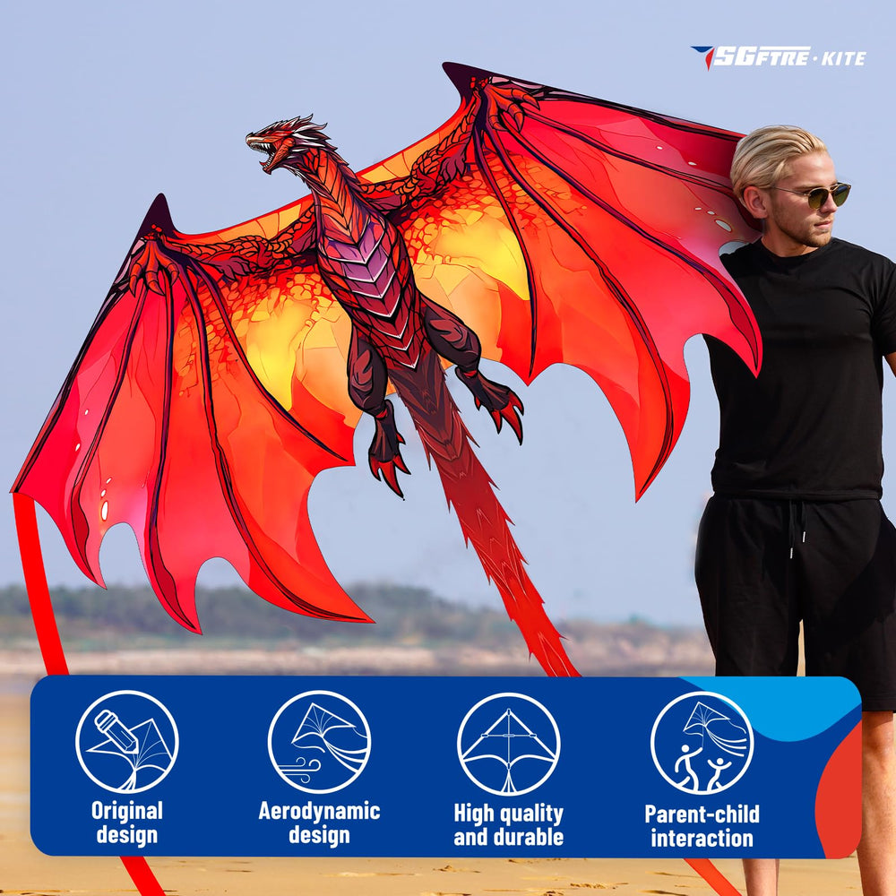 SGftre canopy closeup highlights ripstop fabric and vibrant Speed Dragon Red