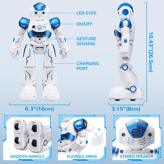 SGILE RC robot one-button programming to customize actions