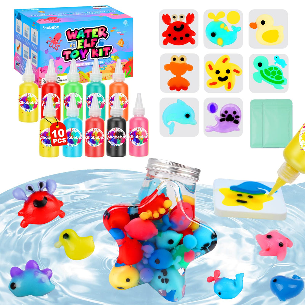 Shabebe Magic Water Elf gels collection for colorful aqua creations