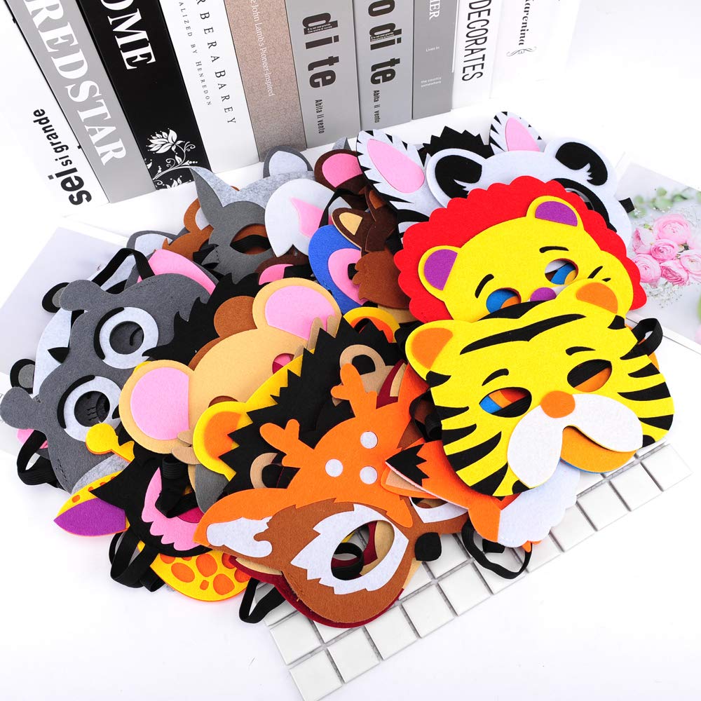 ShaggyDogz elephant mask for kids, roomy fit for comfortable all-day wear.