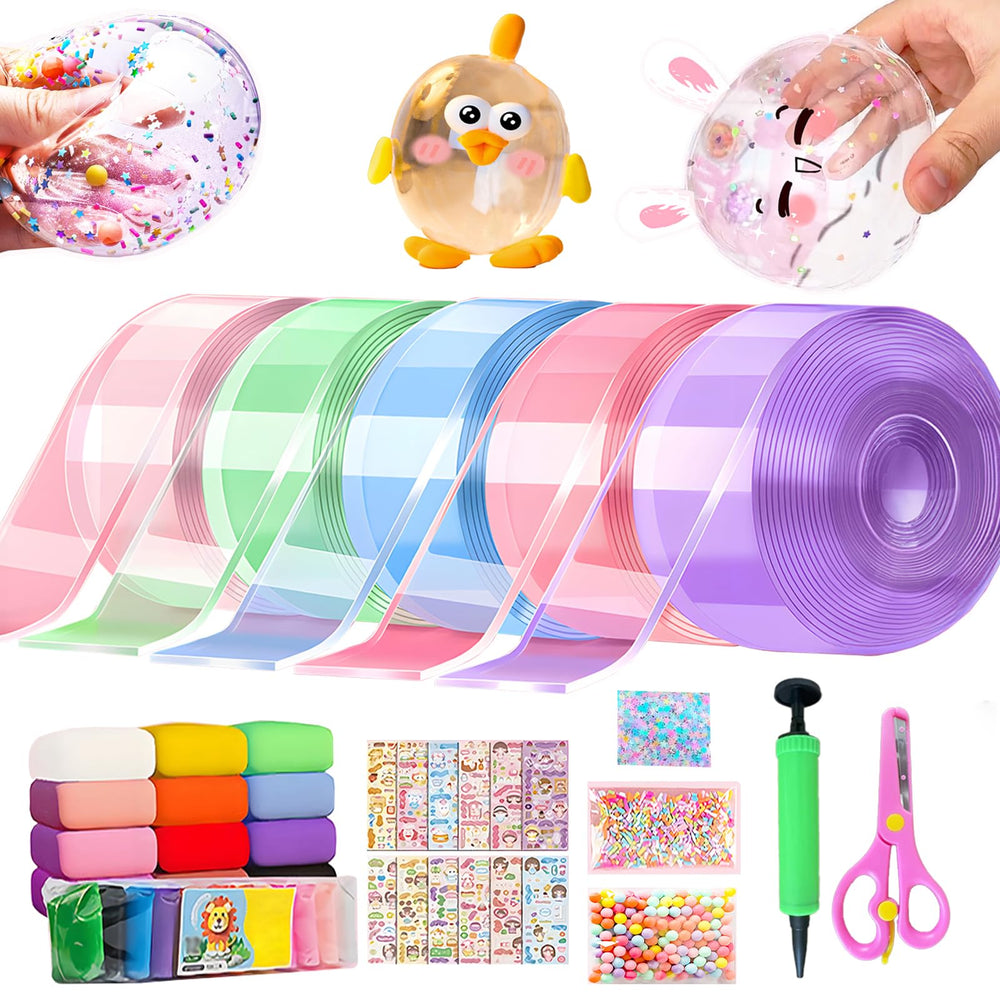 Shaguanchang nano tape bubble kit packaging for quick kids crafts