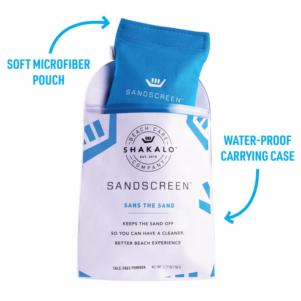 SHAKALO SANDSCREEN family-friendly use after play for cleaner skin.