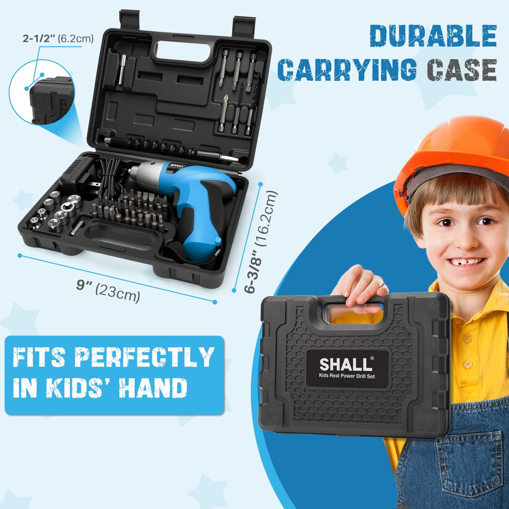 SHALL drill includes socket adapter for accessory compatibility