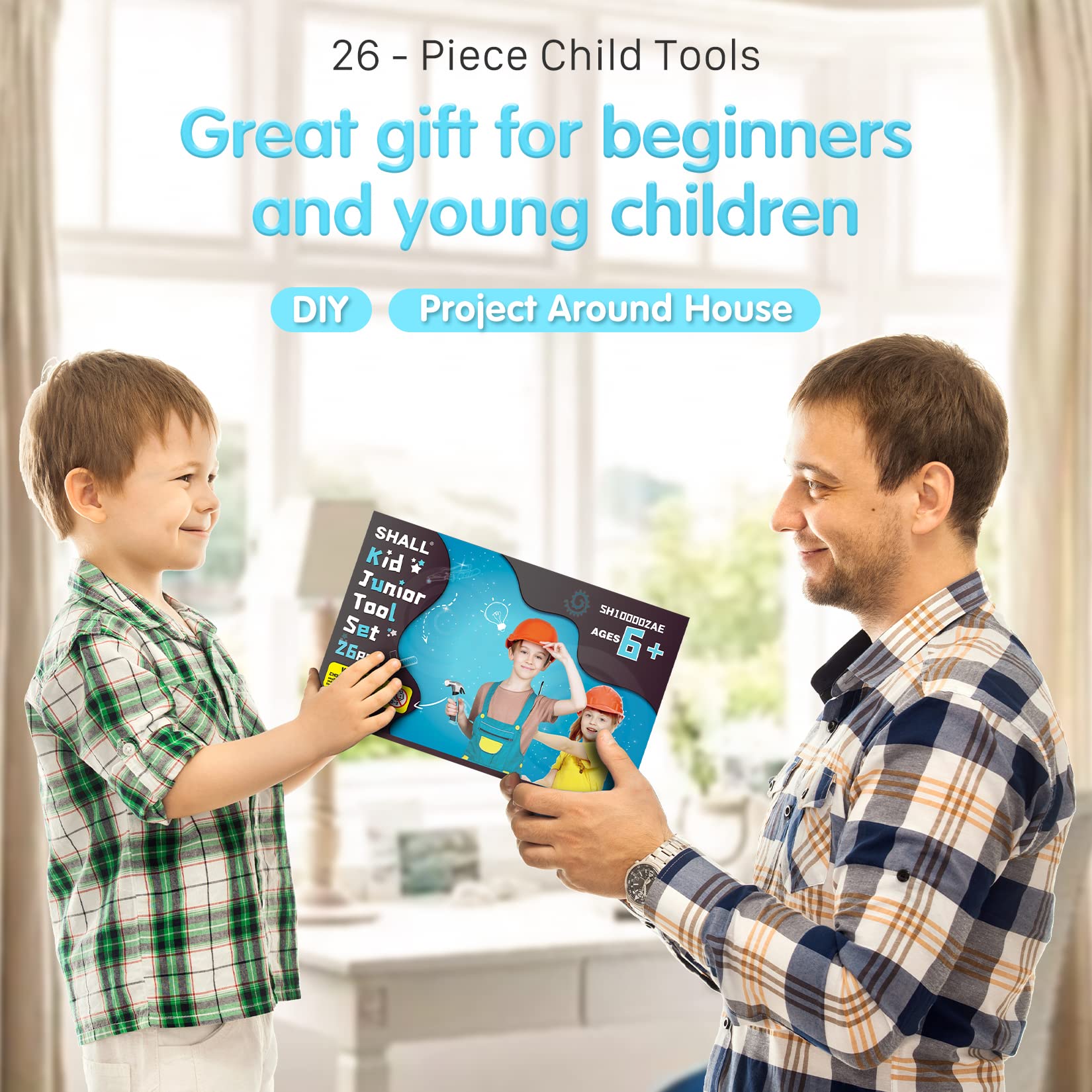 SHALL safety gloves with pencils emphasize safety and planning for DIY