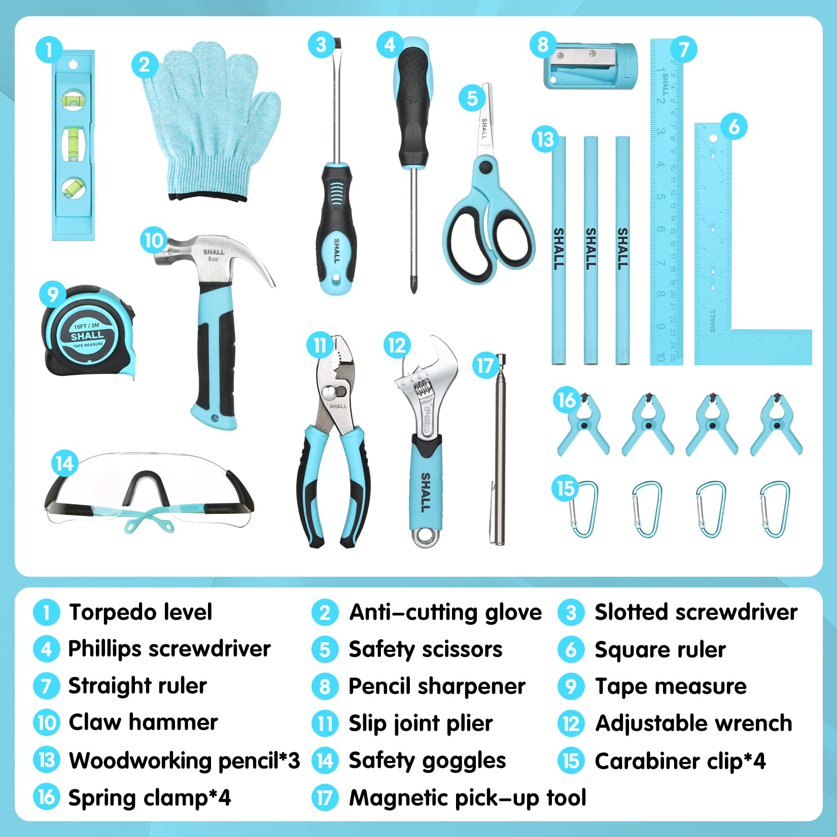 SHALL slip joint pliers in hand show comfortable grip for precise adjustments