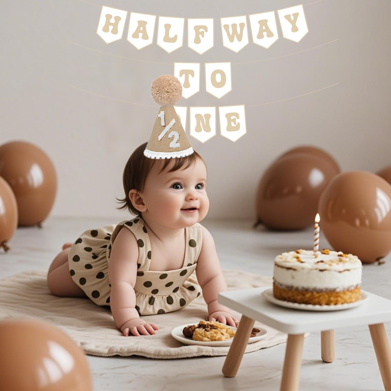 Shanmorine baby celebration photo setup highlights milestone moments