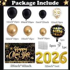 Shanmorine gold confetti balloons elevate party whimsy and sparkle.