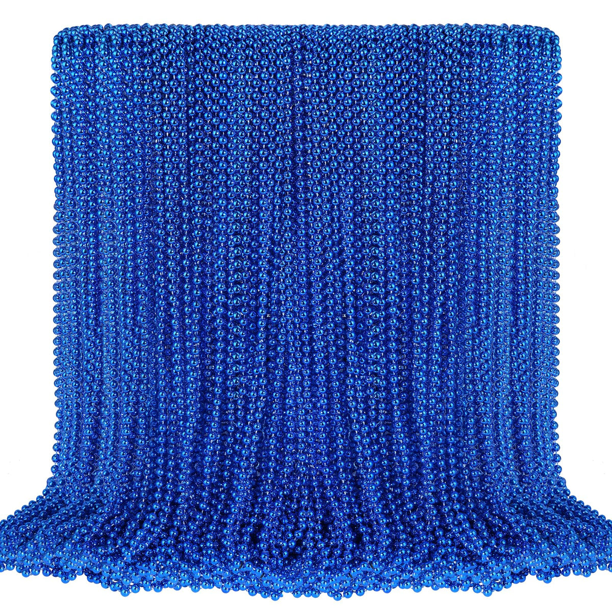 SHAOQINLIN blue bead necklaces set, 100 pieces, ideal for party favors and festive décor