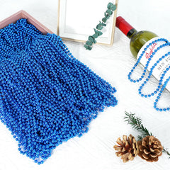 SHAOQINLIN blue theme party bead necklaces, versatile for costumes and decor