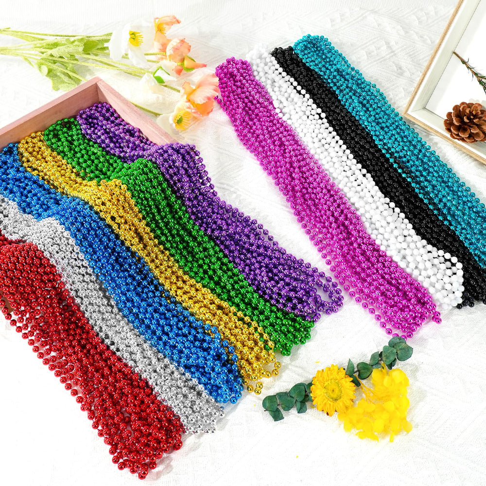 SHAOQINLIN dress-up Mardi Gras beads for costumes and playful looks.
