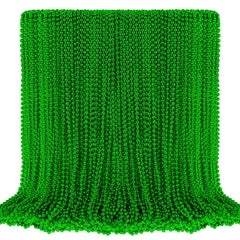 SHAOQINLIN green beads necklace set for festive décor and party favors.