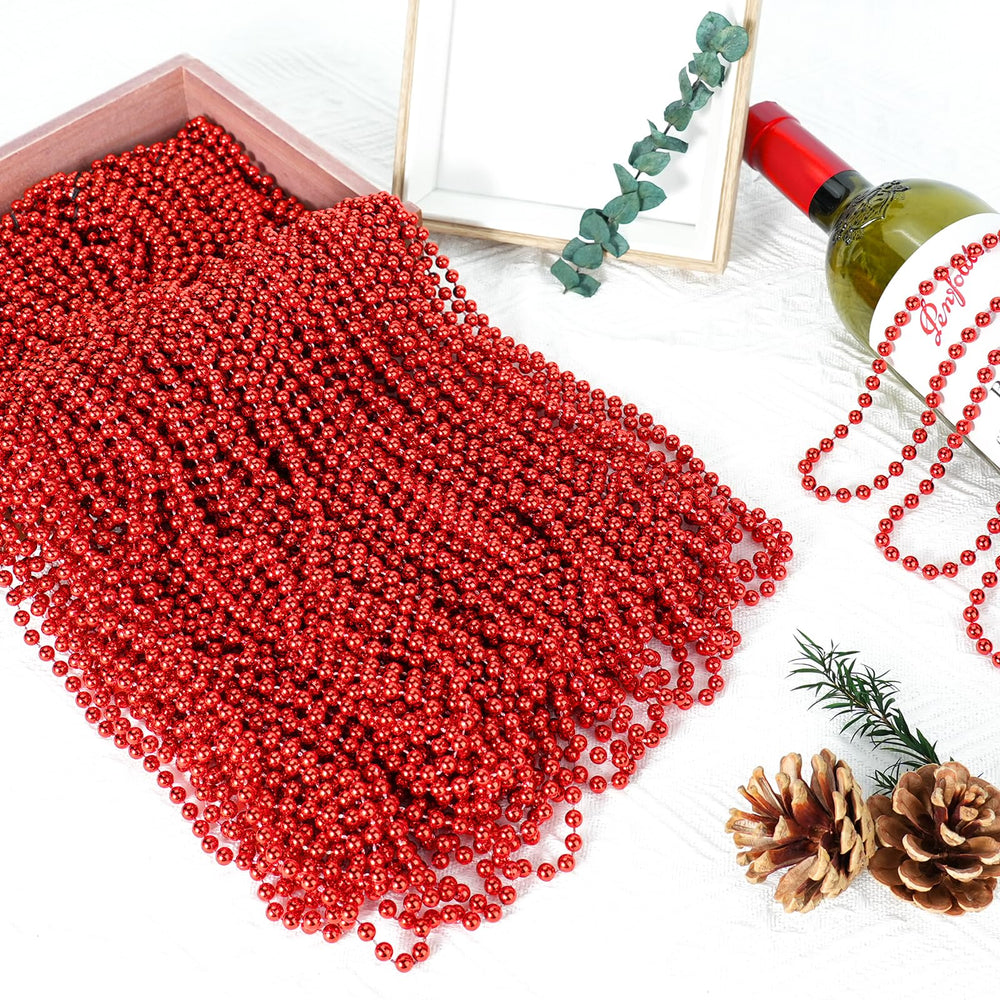 SHAOQINLIN Mardi Gras beads ready for carnival throws and celebrations.