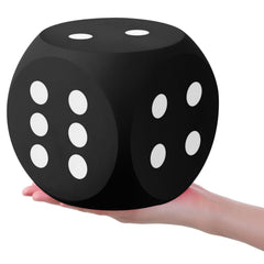 Shappy 6-inch foam dice for giant gameplay and learning fun.