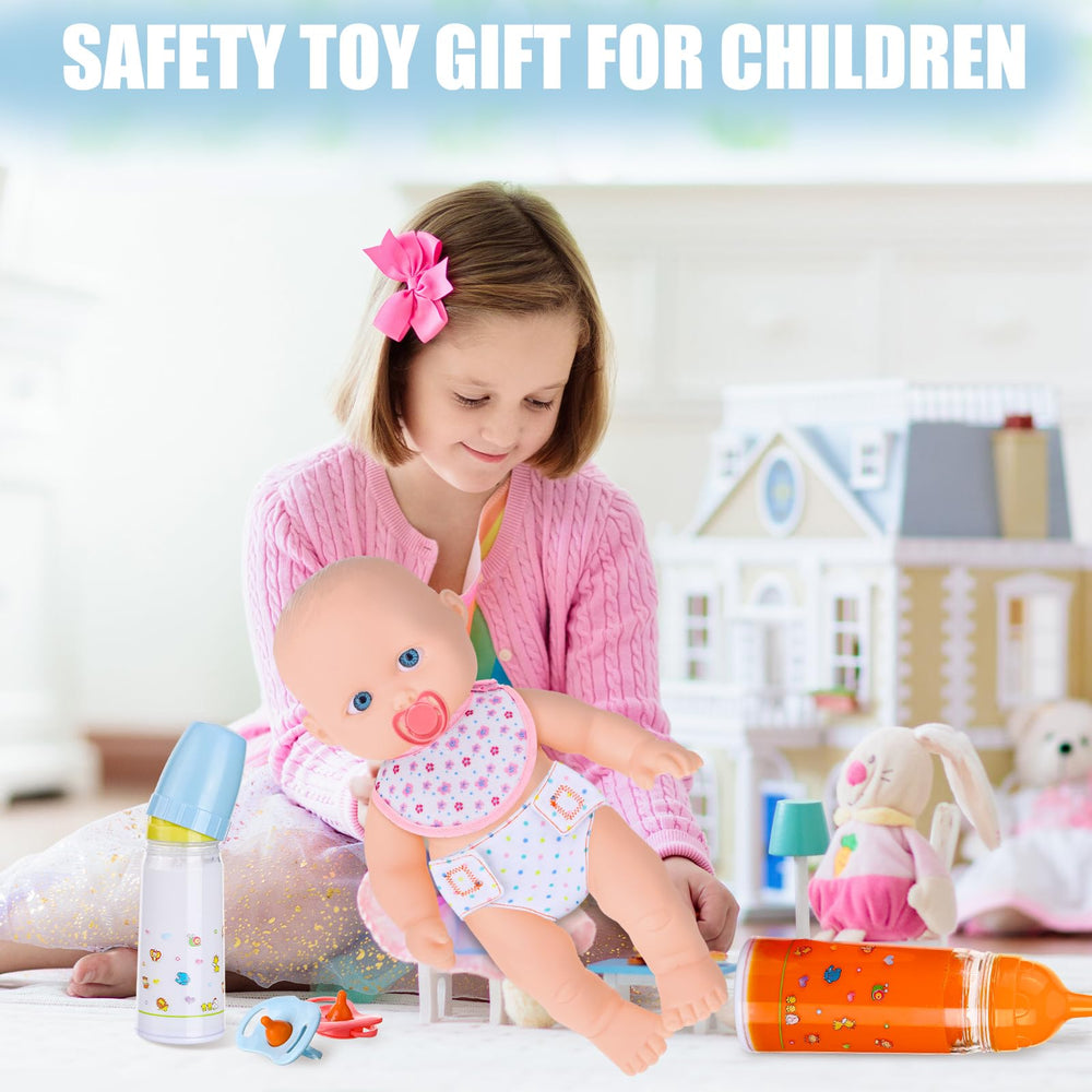 Shappy diaper set in soft fabric for easy doll care.
