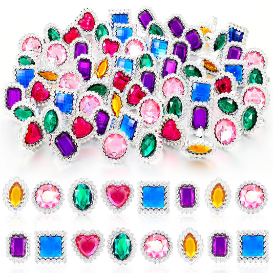 Shappy heart-shaped plastic ring close-up, ideal dress-up accessory for kids.