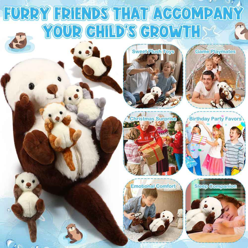 Shappy sea otter packaging and presentation for gift-ready appeal.