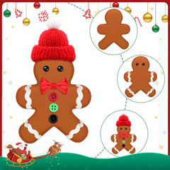 Shappy snowman noses add cute accents to festive ornaments