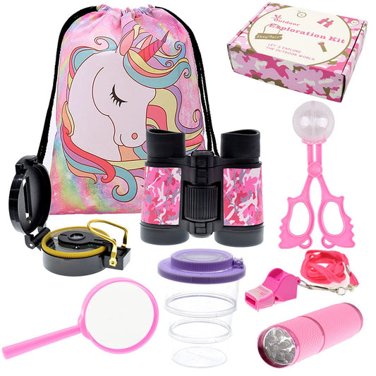 ShaqMars Unicorn Binoculars 4x30 offer clear distant views for birdwatching adventures.