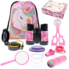 ShaqMars Unicorn Binoculars 4x30 offer clear distant views for birdwatching adventures.
