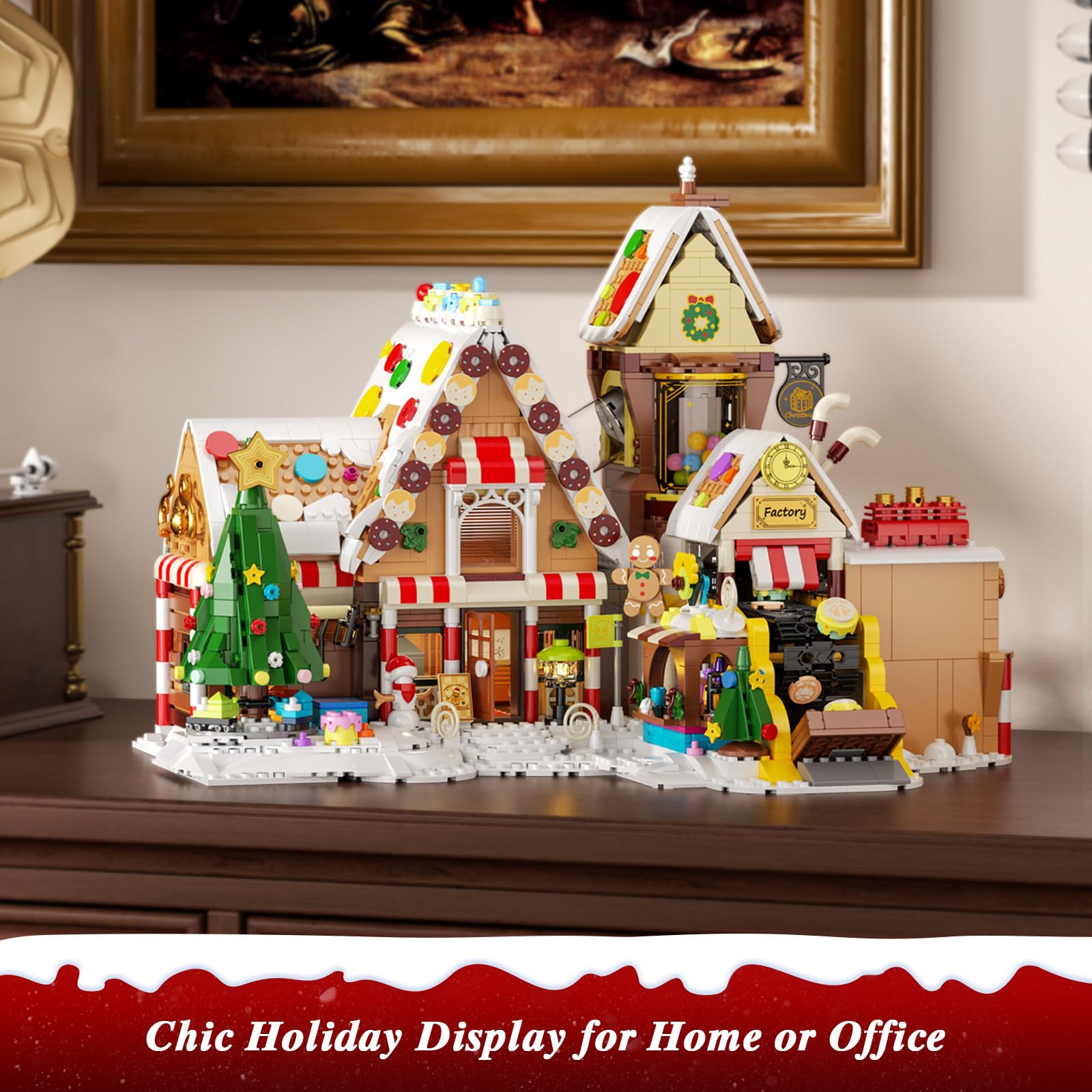 SHAREHB door illumination displaying warm lighting as the scene comes to life.