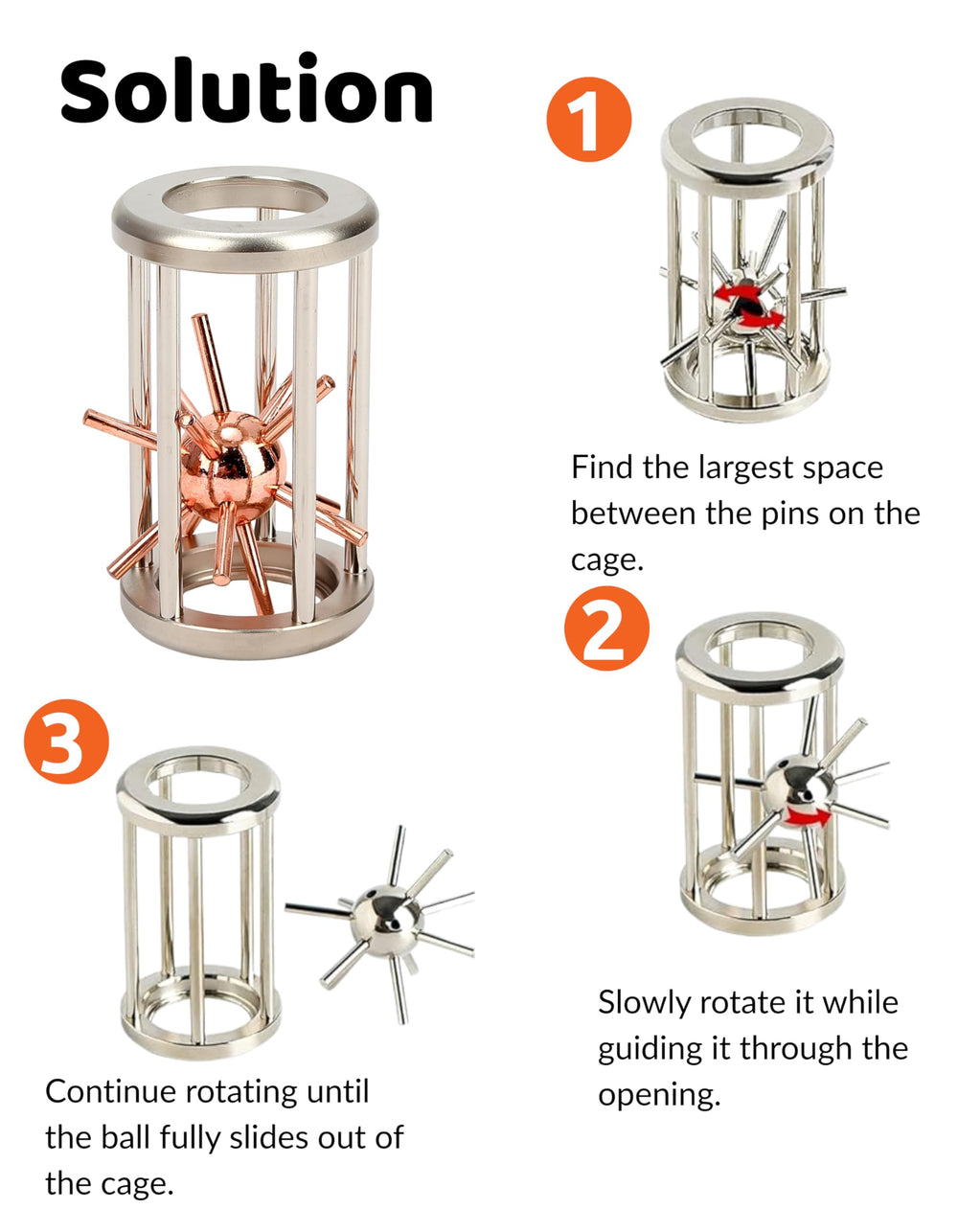 Sharp Brain Zone brave puzzle 3d brainteaser showing intricate mechanism to challenge logic