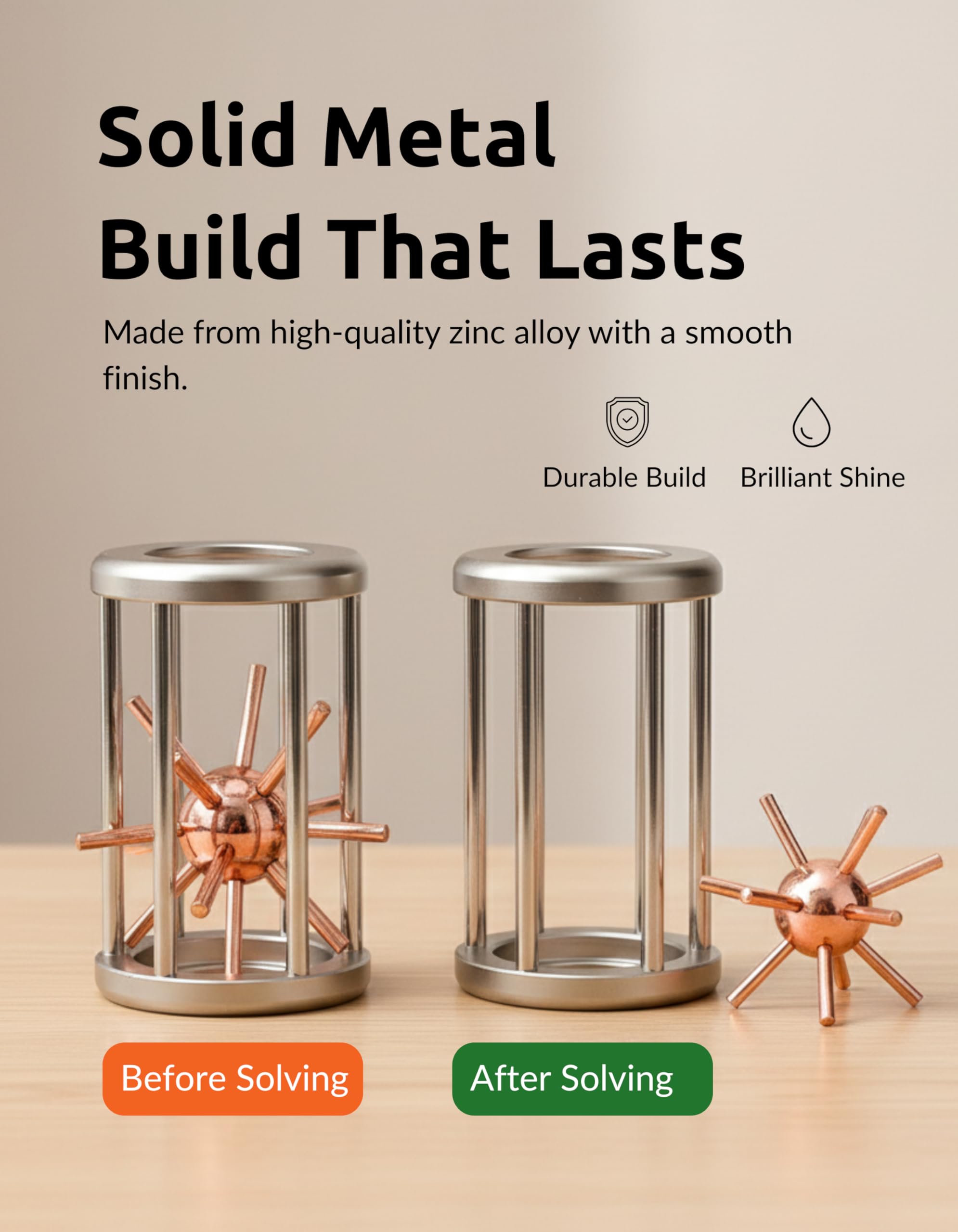 Sharp Brain Zone satellite in cage travel compact design fits in bags for on-the-go focus