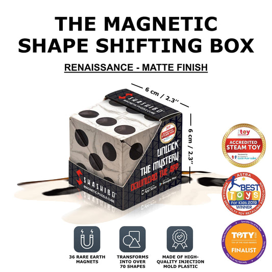 Shashibo 70+ shapes transform enables endless creative exploration and mindful play
