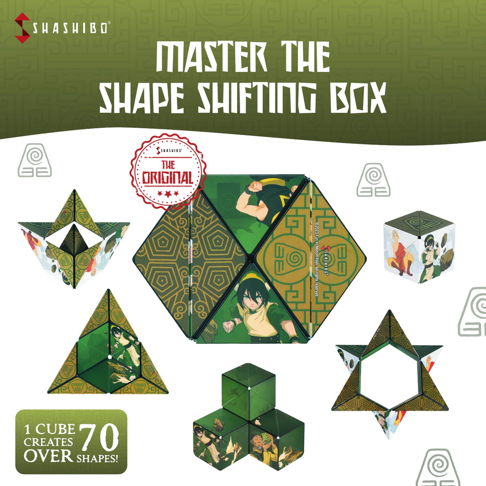 Shashibo Avatar Earth tear-proof matte surface designed for durable daily use