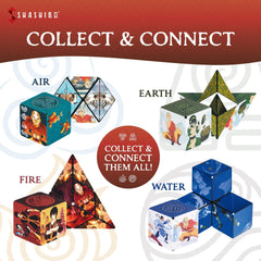 Shashibo Avatar Fire gift packaging conveys premium sensory gift for all ages.