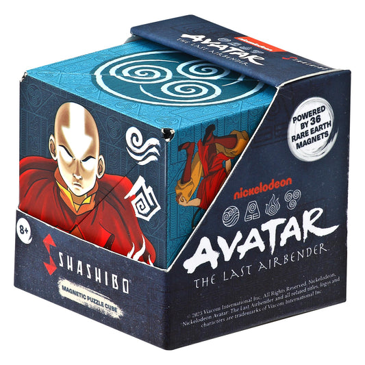 Shashibo Avatar Patterns close-up shows rich artwork and tactile engagement.