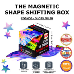 Shashibo Cosmos transforming cube with magnets inspires STEM learning through hands-on puzzles