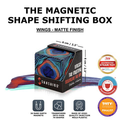 Shashibo expanded-shapes showing dozens of shape options for creative play.