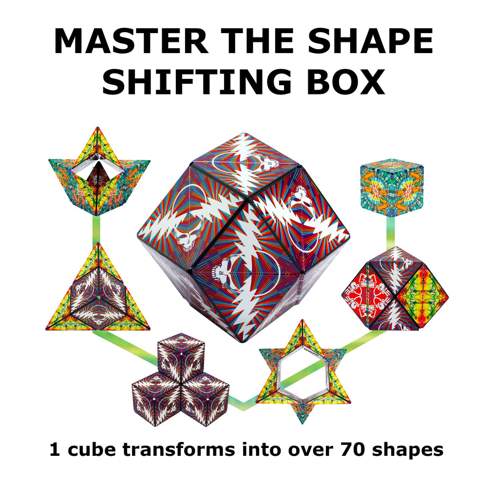 Shashibo showcases four artistic patterns offering varied visual appeal.