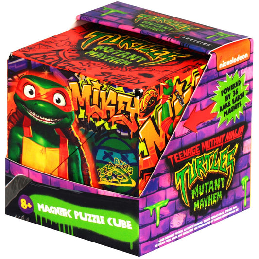Shashibo Mikey Edition front artwork, ideal for creative play and visual stimulation.