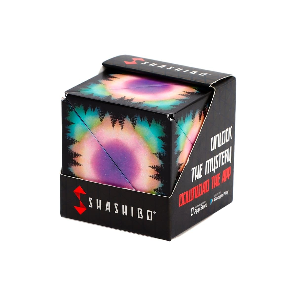 Shashibo Moon Edition closed box boosts tactile engagement and curiosity.