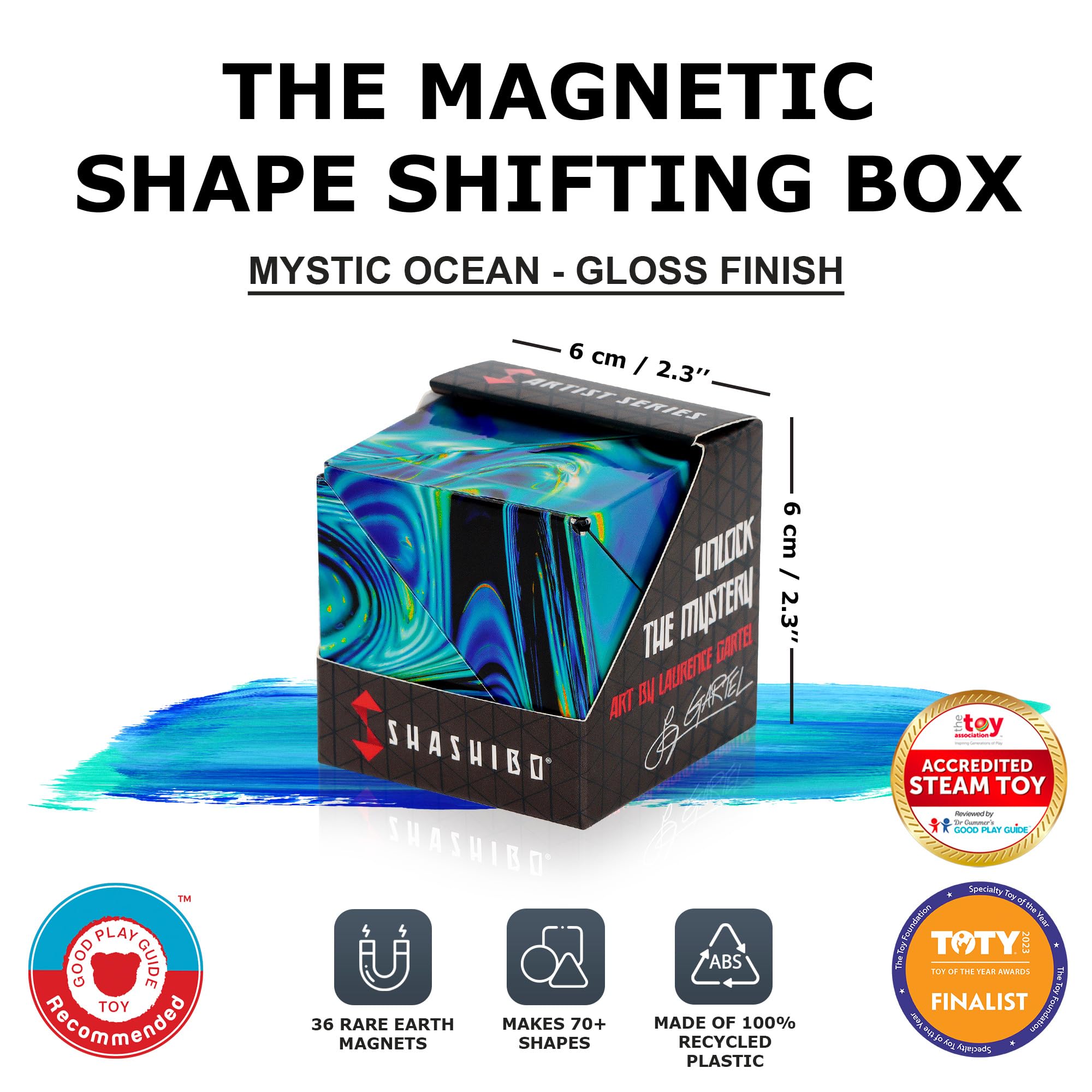 Shashibo Mystic Ocean shape-shift in action, enhances creative problem solving
